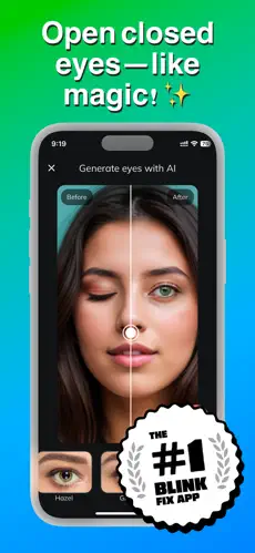 Open Eyes AI App Screenshot